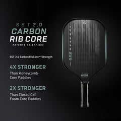 Gearbox GX2 SST 2.0 carbon core close-up highlighting energy transfer benefit