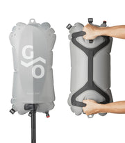 Gearlab rolling float front view showing shape and compact benefits
