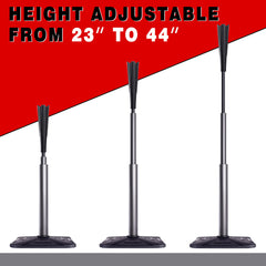 GEAVOUED heavy-duty 4.56 lb base detail showing wobble-resistant stability benefit