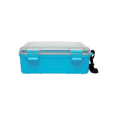 geckobrands medium dry box on boat with strap for easy carry