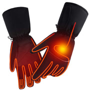 GEMSTONEGO front view showing heated gloves and design, comfort for cold hands