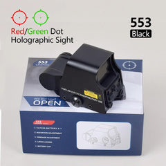Generic 553 side profile mounted on a 20 mm rail illustrating low-profile footprint and fit