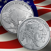 Generic brand Buffalo round front showing Native American portrait and LIBERTY, collectible appeal
