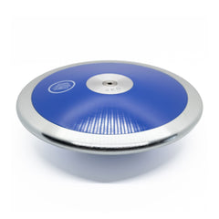 Generic discus rim close-up highlighting machined finish for improved grip