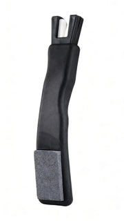 Generic front view of sharpener showing compact design and protective edge, ideal for portability
