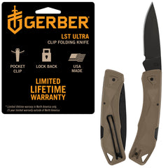 Gerber LST Ultra front profile showing compact foldability and easy carry
