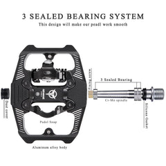 GEWAGE sealed bearing and spindle close-up demonstrating smooth, durable rotation