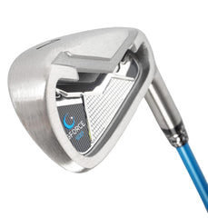 GForce front view showing club head and shaft, clear training benefit
