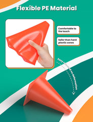 GHB close-up of cone material highlighting soft rebound and durability