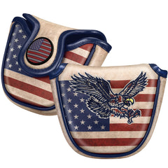 GIGAPOWER front view showing patriotic eagle design and protective fit