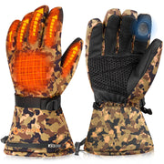 GIOIGOO front view of gloves showing warm insulated design and fit