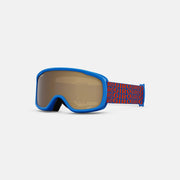 Giro Buster front view showing frame and amber rose lens for clear vision