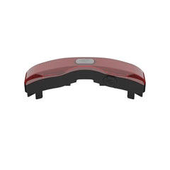 Giro ROC Loc 5 LED beam in dusk illustrating high-mounted visibility for safety