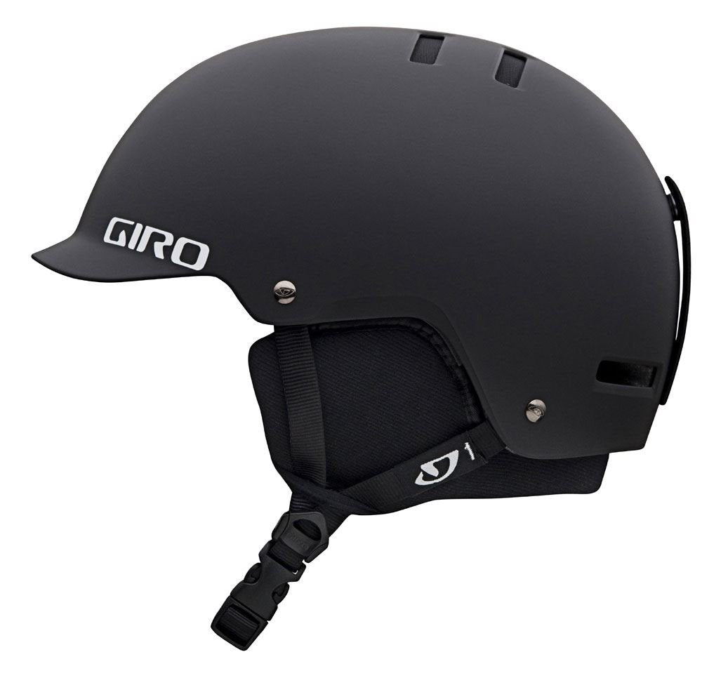 Giro Surface S matte black front profile showing sleek half-shell fit and style benefit