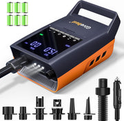 GiveBest pump front view showing compact design and easy carry benefit