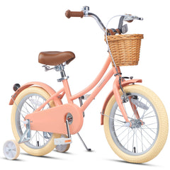 Glerc Little Molly front profile showing retro frame and peach finish for stylish rides