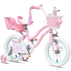Glerc Petal front profile showing princess paint and basket for joyful rides