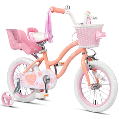 Glerc front profile of bike showing frame and basket, attractive and safe