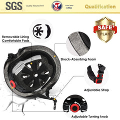 Glerc Warrior helmet removable nylon padding detail for comfort and easy cleaning