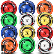 Glimin front packaging showing the 12-ball bulk set and accessories for easy team supply