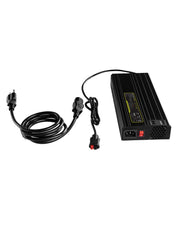 Goal Zero 600W power supply front view showing compact design and fast charging
