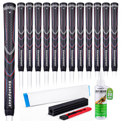 Goashpeaot front packaging showing 13-piece grip kit and accessories for quick regrip