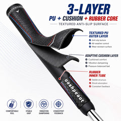 Goashpeaot regripping tools and grips laid out to show included kit convenience