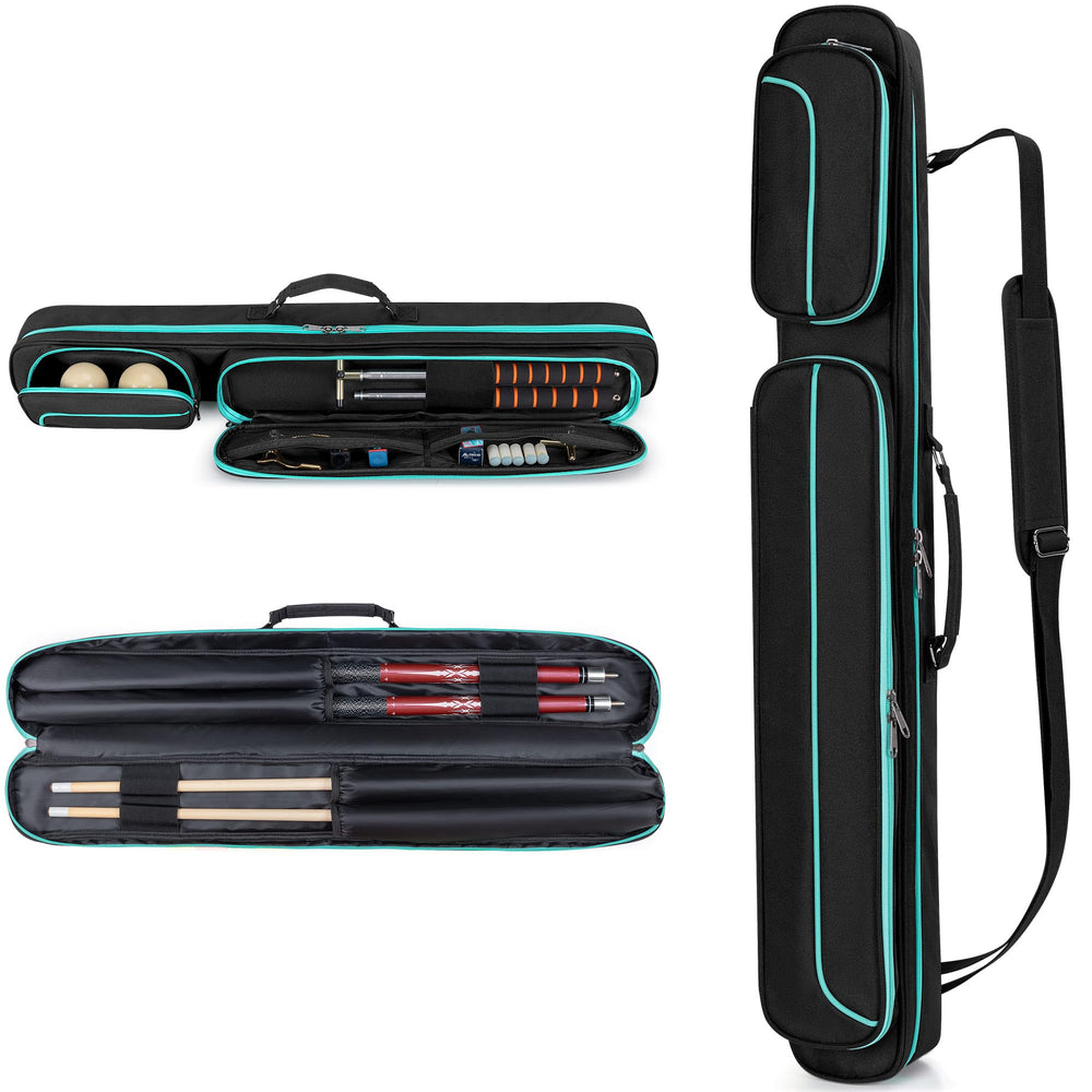 GOBUROS front view of case showing zipper and durable material for reliable protection