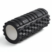 GODBOD roller front view showing textured surface and compact shape for deep massage