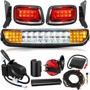 GODCTSUP headlight bar front view showing bright beam benefit