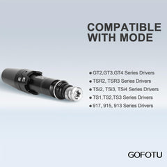 Gofotu side view with screw and washer visible to show all included hardware for assembly