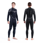 GoldFin front view full wetsuit showing fit and streamlined styling for confidence