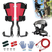 Goldmeet front view of complete climbing kit showing compact durability