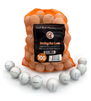 Golf Ball Monkey front pack showing 100-count Titleist mix and value