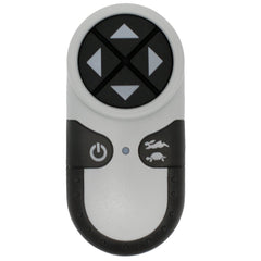 Golight remote front view showing buttons for fast, precise light control