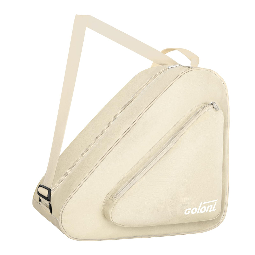 Goloni front view of skate bag showing compact protective design and quick access