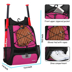 Goloni shoe compartment close-up with ventilation keeping cleats dry