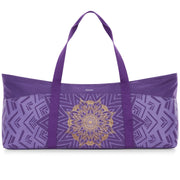 Gonex front view patterned yoga bag showing roomy capacity and style