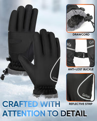 GoSkala palm PU leather detail offering grip and abrasion resistance