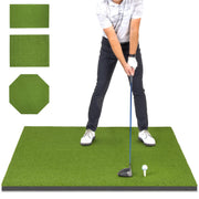 GoSports front view of 5x5 hitting mat showing full surface and edges for easy setup