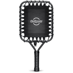 GoSports fungo racket front view showing full hitting surface and frame, improves placement
