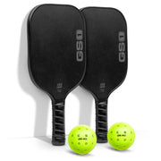 GoSports GS1 front view showing paddle shape and logo for consistent control
