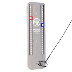 GoSports front view of Hook 21 ceiling game showing compact mount and ring for durable play