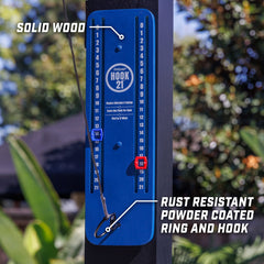 GoSports installed on a porch demonstrating easy indoor-outdoor use