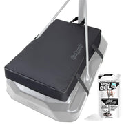 GoSports front view weight bag on hoop base showing clean appearance and stability