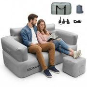 GOTIDY front view loveseat showing two-seat comfort and portability