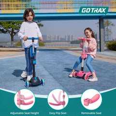 Gotrax KS3 Pro folded compact for easy carrying and trunk storage convenience