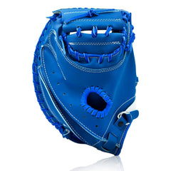 Gracfulcub close-up of trap-style pocket illustrating quick ball transfer benefit