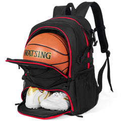 GRANDUP front view showing pockets and bungee for quick access and organization