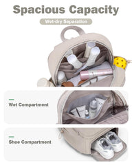 GreenTaya open main compartment with paddle slots and wet pocket, protects gear benefit